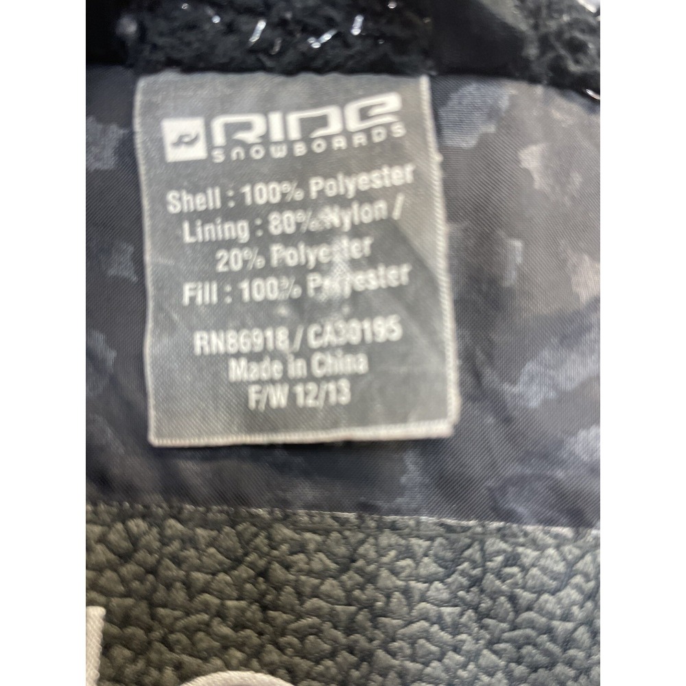 Ride Snowboard Outwear Womens Sz Small Pink/Black Hooded Snowboard Jacket EUC - Picture 2 of 5